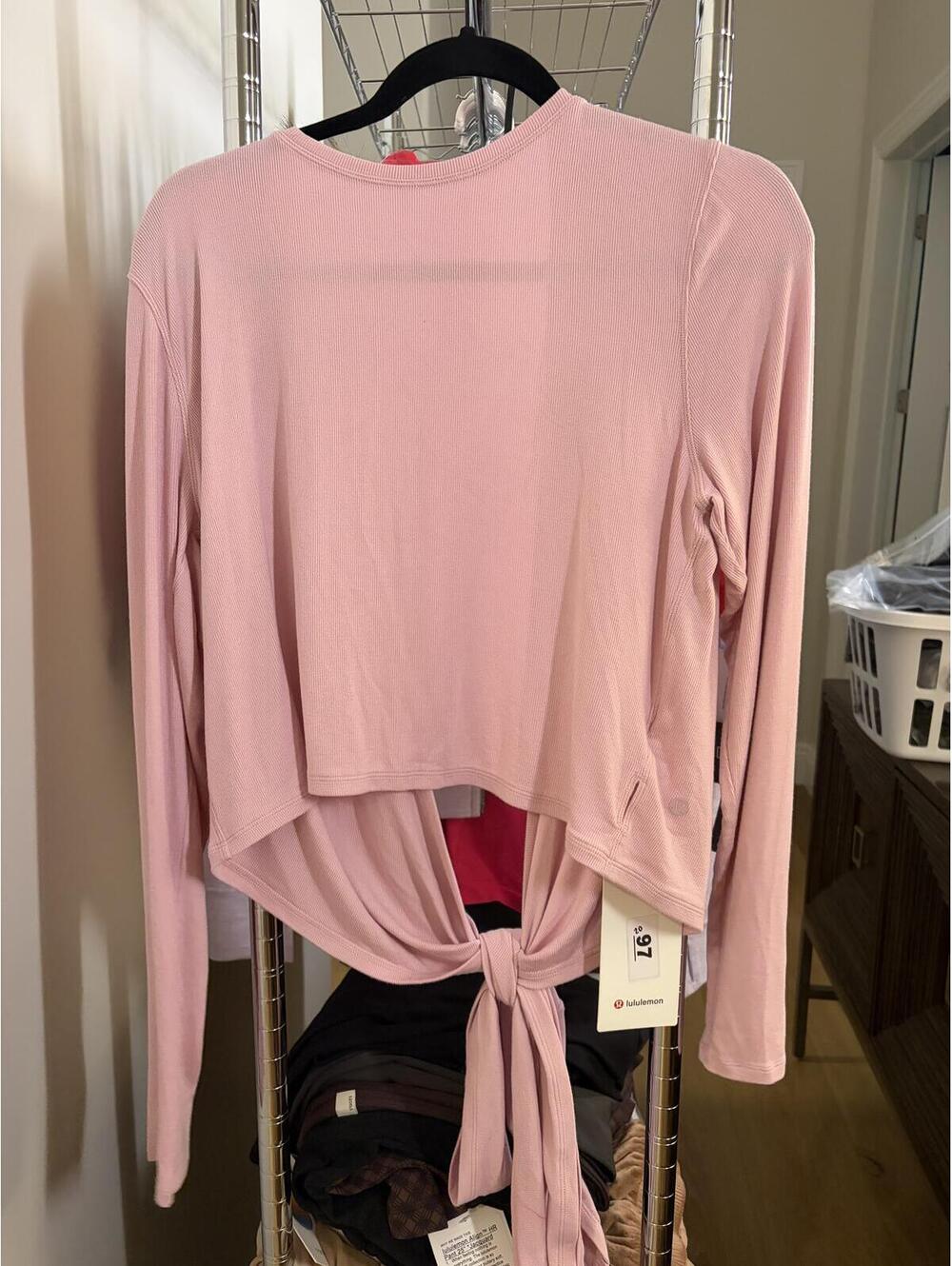 NWT Front-to-back Wrap-Waist Long Sleeve size 12